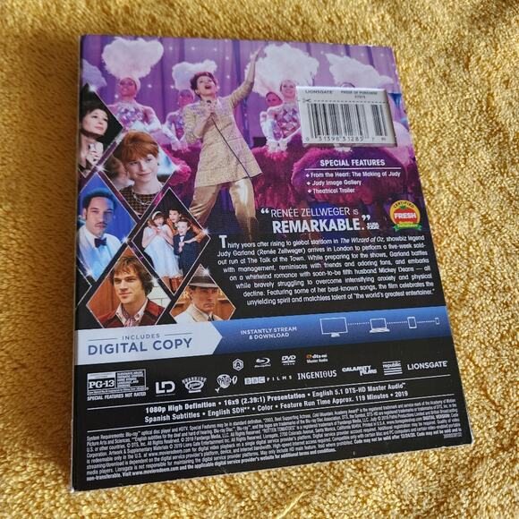 JUDY NEW SEALED BLU-RAY DVD MOVIE - Picture 2 of 2